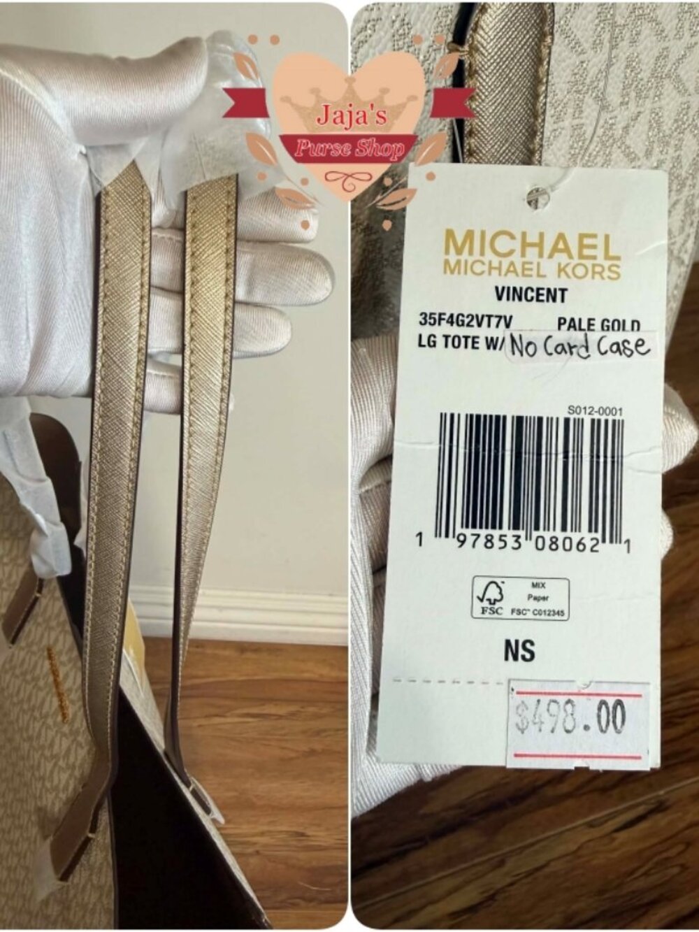❤️Michael Kors Large Logo-Print Canvas Tote❤️ - Picture 4 of 16
